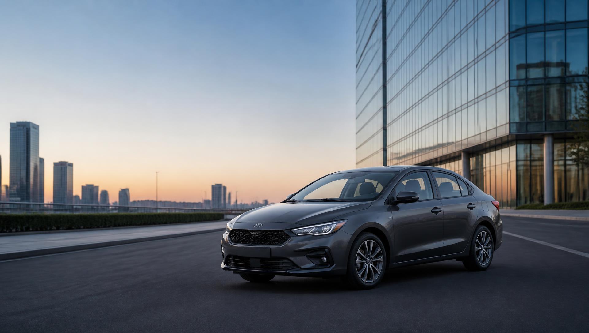 Low mileage Japanese sedan for export